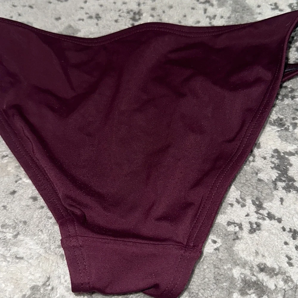 Victoria secret dark purple bikini bottom